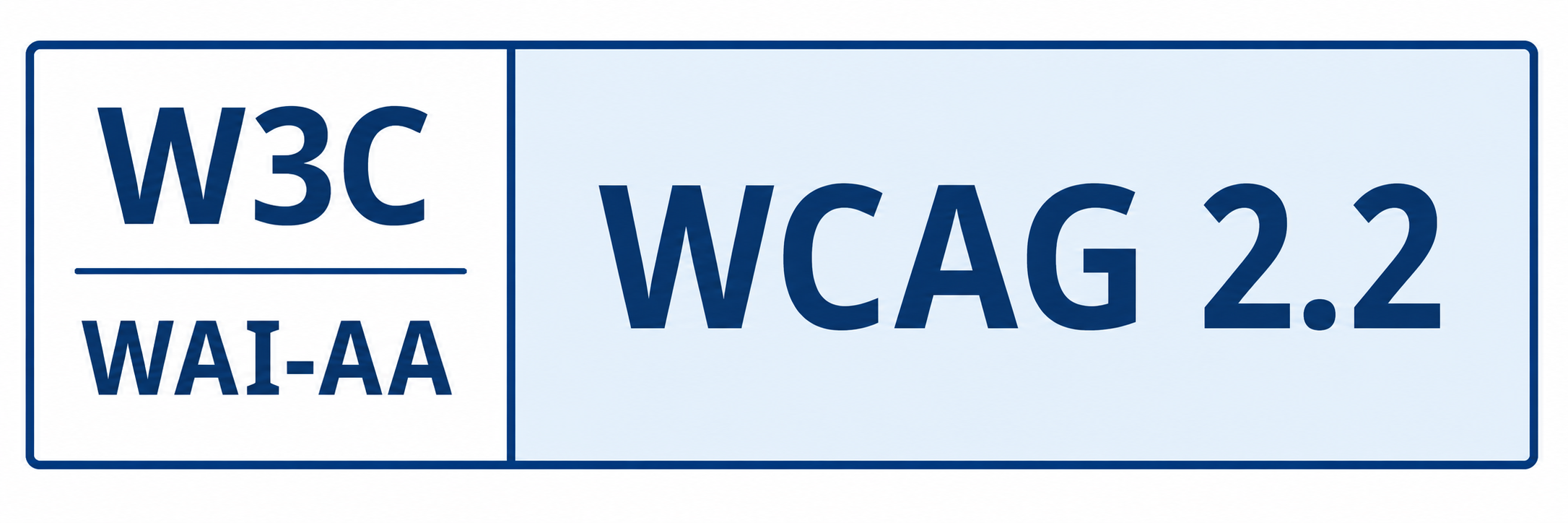 WCAG 2.2 AA
